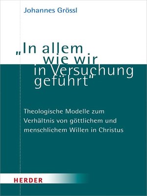 cover image of "In allem wie wir in Versuchung geführt"